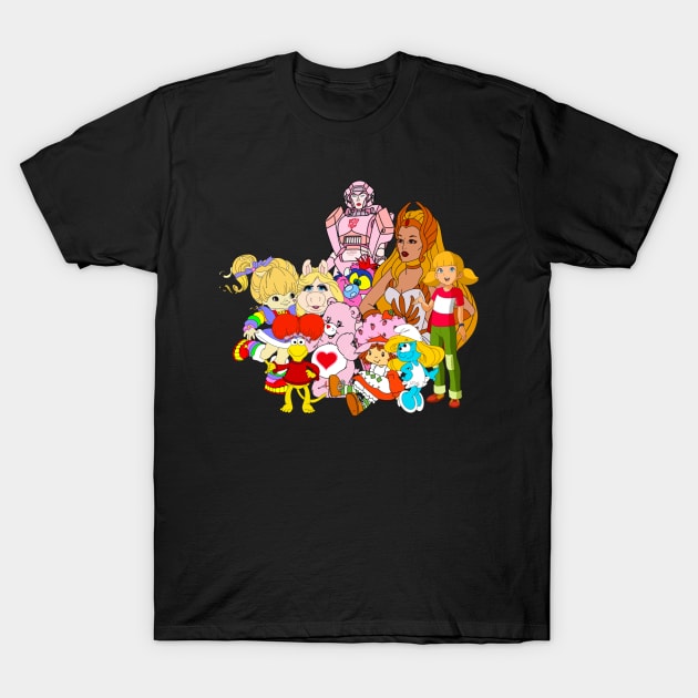 80s Girls T-Shirt by Spammie.Digital